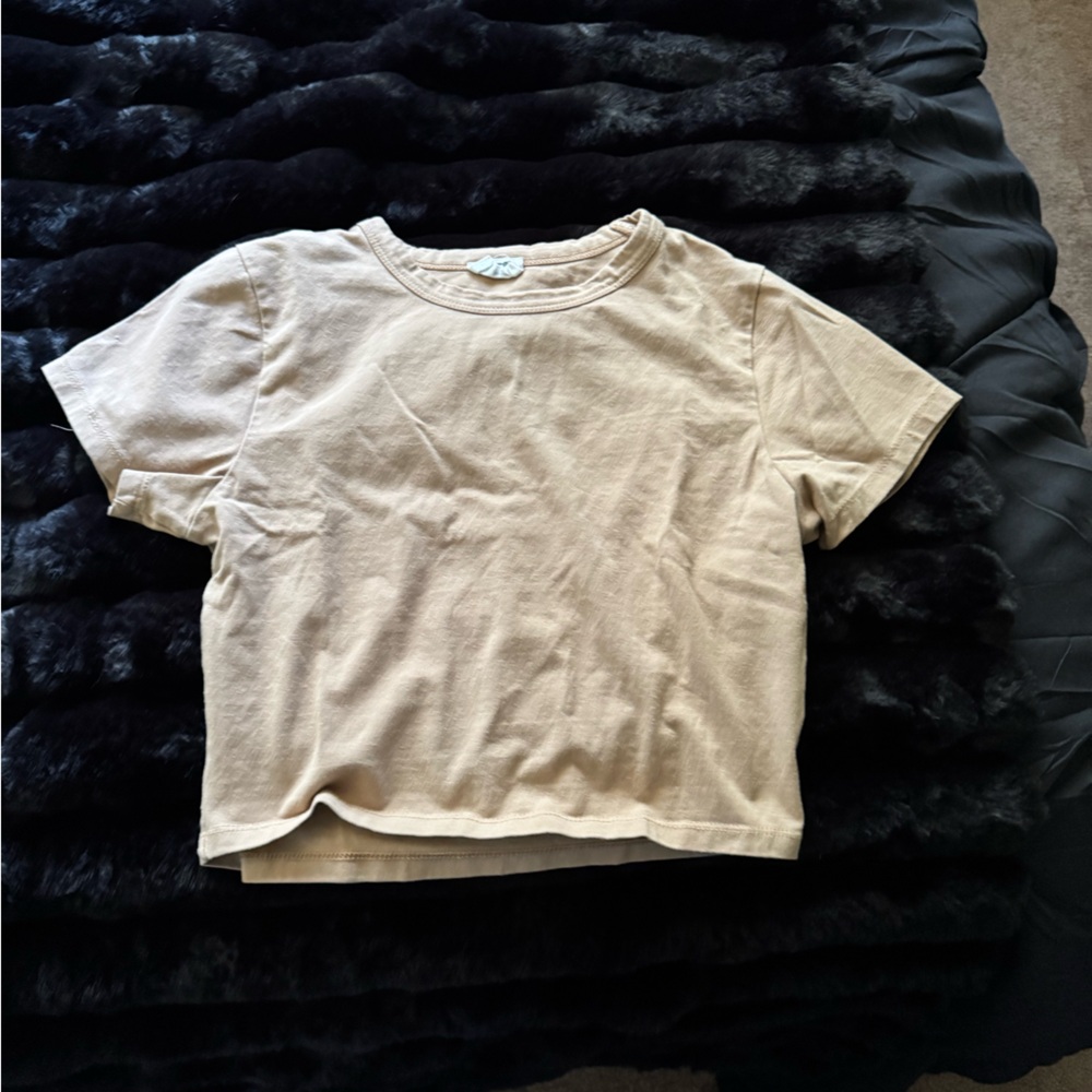 Cotton On Tan Short Sleeve Tee